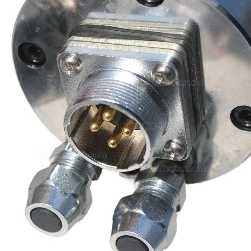 水冷式CNCスピンドルモーター JGD-65C-0.8KW 110V/220V 0.8kW 24000RPM ER11コレット 400Hz